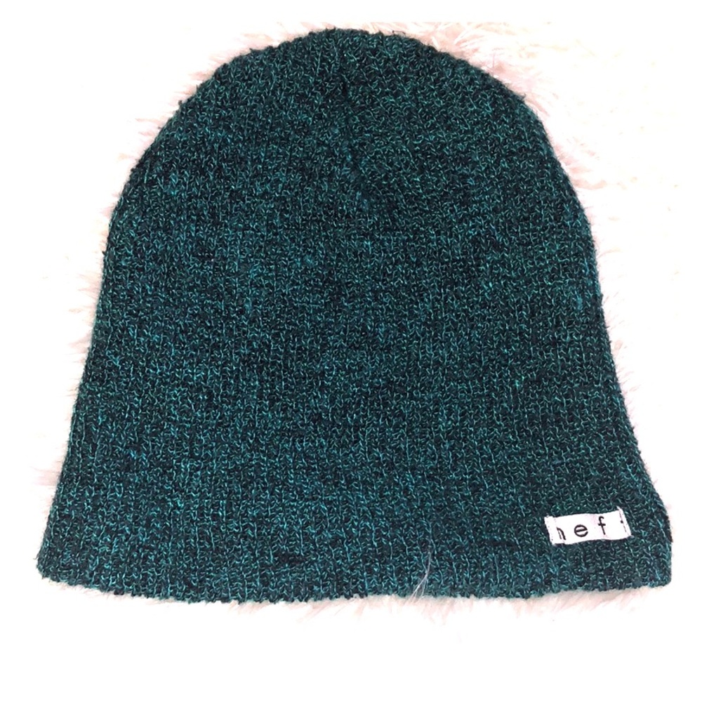 NEFF Beanie teal slouch hat